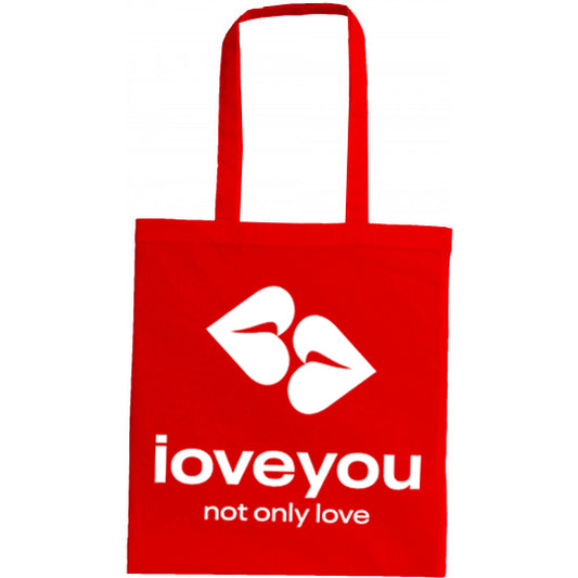 Medvilninis krepšys su „Iloveyou.lt“ logotipu