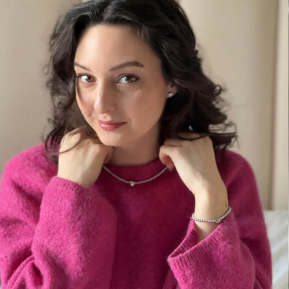 Vėrinys Love silver