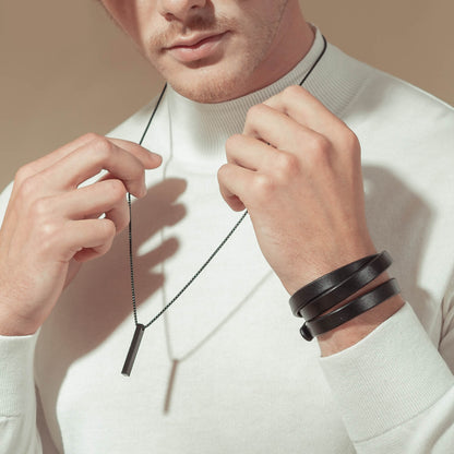 Vyriška grandinėlė su pakabuku Iki begalybės