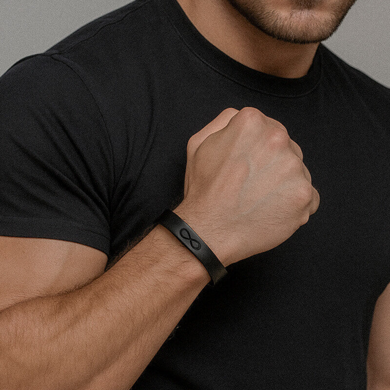 Siaura  vyriška Apyrankė INFINITY