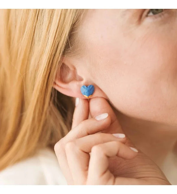 „Širdelė” Porceliano auskarai