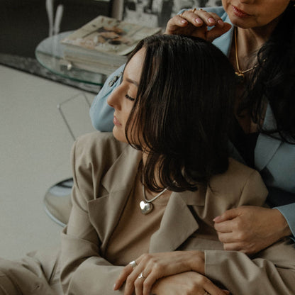 Grandinėlė Big Heart silver