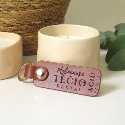 Odinis pakabukas Mylimiausio Tėčio Raktai